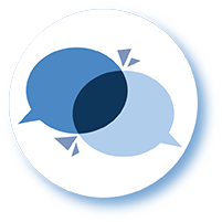Communication and collaboration icon