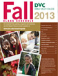 fall schedule 2013