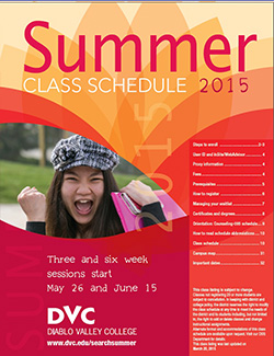 summer schedule 2015
