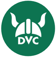 DVC Support Hub icon with Viking helmet