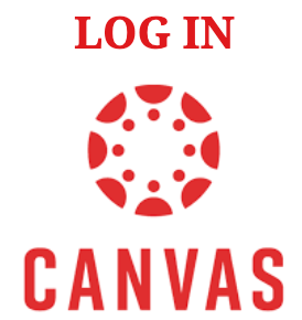 Log into Canvas button