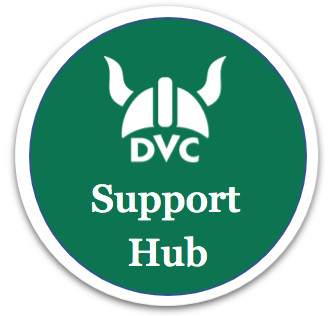DVC Support Hub button