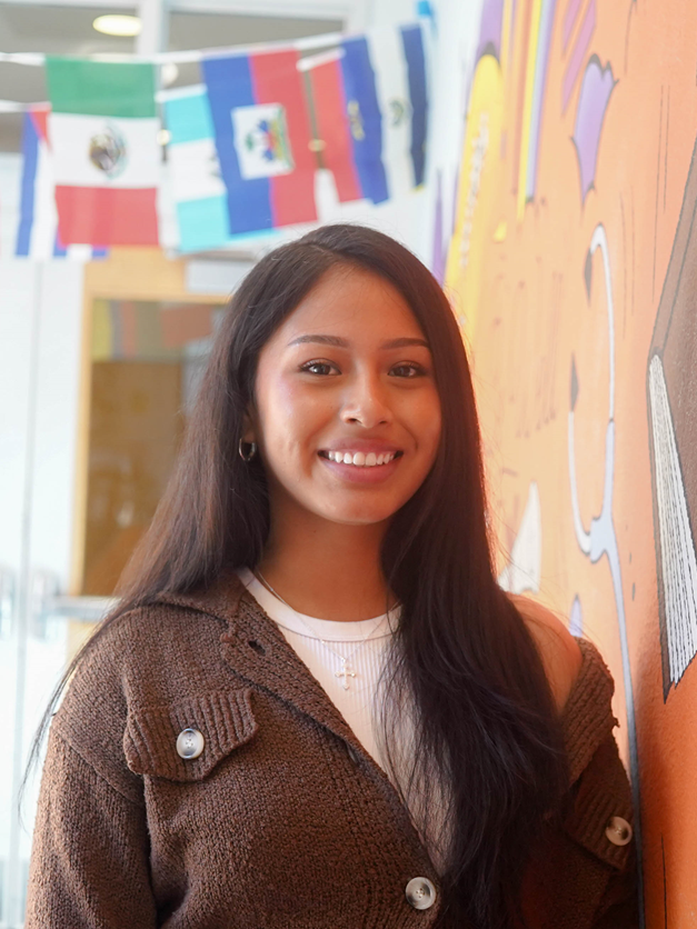 DVC student in the Inclusivity and Wellness Center