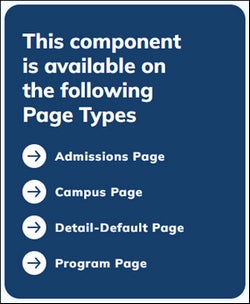 Example of a side bar callout on a component reference page