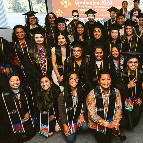 DVC Asian American, Native Hawaiian and Pacific Islander graduating class of 2024.