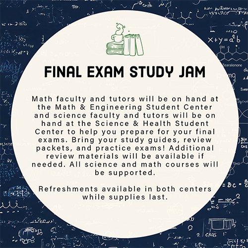 Final exam study jam for math & science