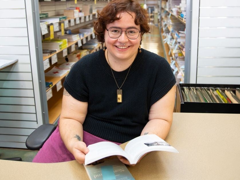 DVC library technology student Francis De Vecchi 