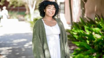 DVC communication studies alum Sydney Alexander
