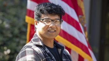 DVC student and veteran Rein Pulido