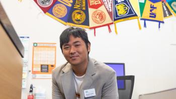 DVC student Aaron Kim