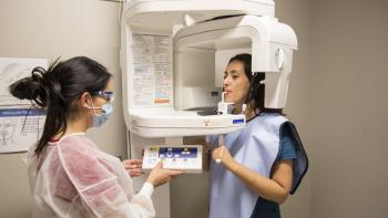 DVC dental students in the DVC dental clinic