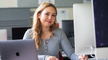 DVC journalism student Cassandra Shoneru