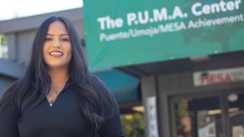 DVC STEM student Alejandra Meza