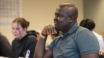 DVC adult student in classroom