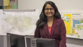 DVC GIS/GPS faculty Binita Sinha