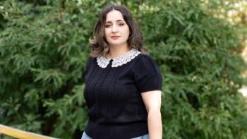 DVC student Celine Ramdani on campus