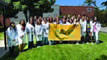 Group photo of the Health Career Academy participants