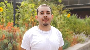 Diego Becerra electrical and electronics technology student