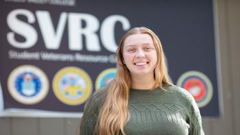 Kaitlin Cooper veteran student