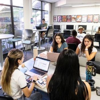 Study lab with students