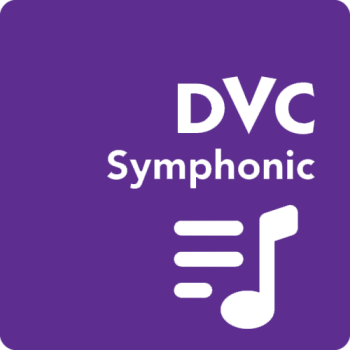 DVC Symphonic purple logo
