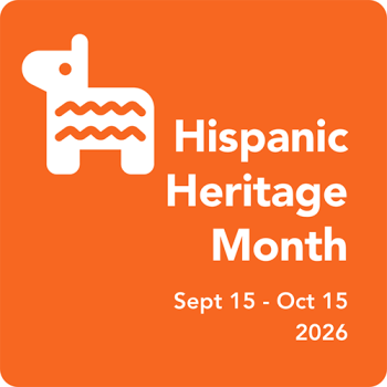 Hispanic Heritage Month events logo