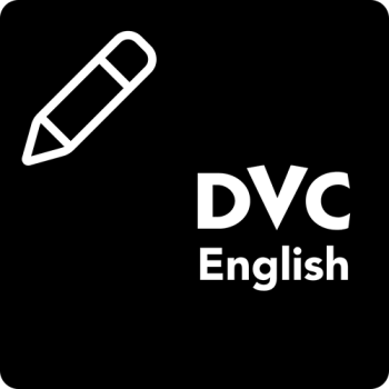 DVC English department events logo