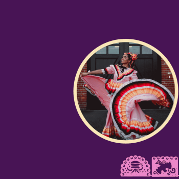 Folklorico Movement events logo graphic