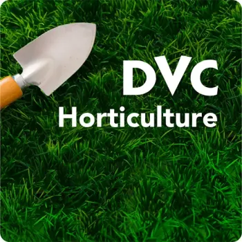 DVC Horticulture events logo.