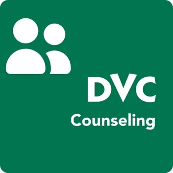 DVC Counseling department event logo graphic