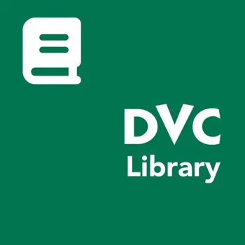 DVC library department events logo