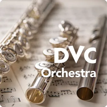 DVC Orchestra department events graphic