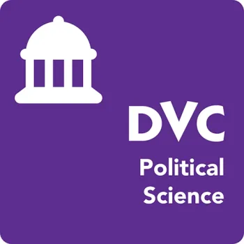 DVC Political Science department events graphic