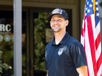 DVC student and veteran Tristen Tate 
